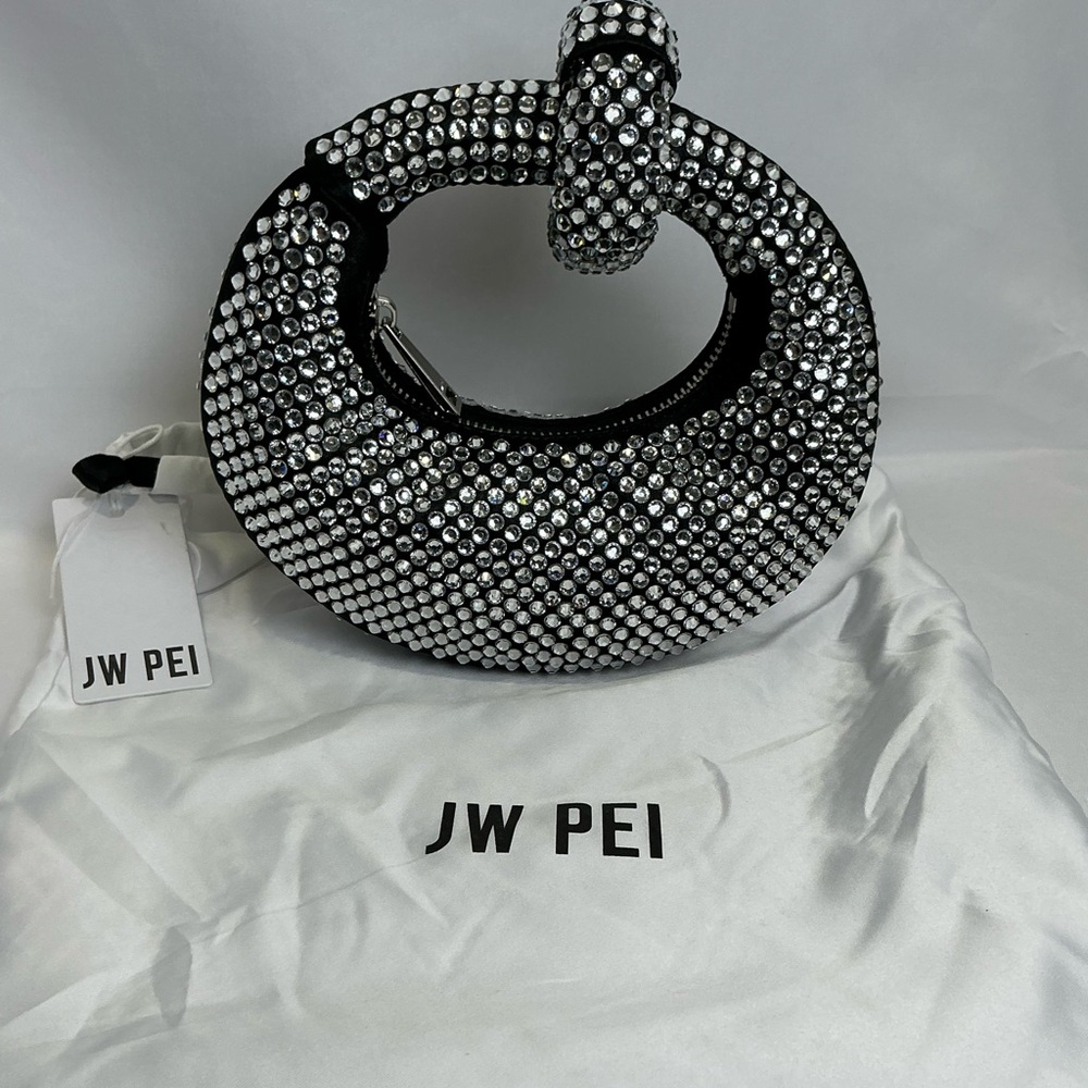 JW PEI Handbags Abacus Crystal Mini Top Handle Clutch Bag New